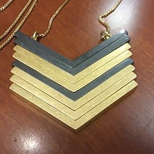 CHEVRON Adjustable Career Dress Necklace